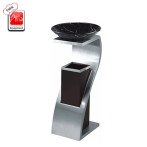 سطل زباله استیل مشکی